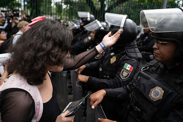 Protests Against Gentrification Continue In Mexico City