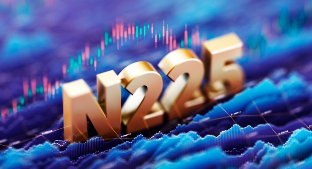 Japan financial market index Nikkei 225 (ticker N225) with financial data visualization