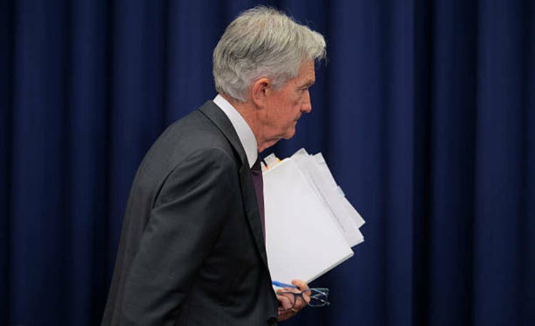 Fed Chair Jerome Powell Holds Press Conference On Interest Rates