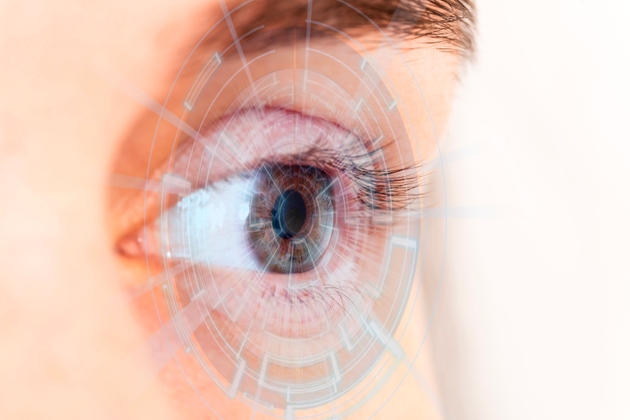 Futuristic eye
