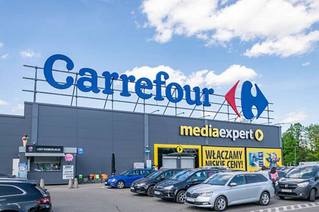 Carrefour store in Chorzow