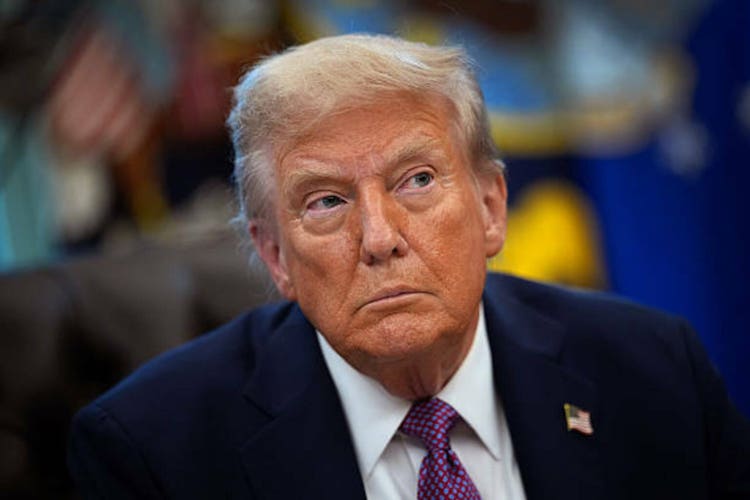 President Trump Makes An Announcement And Signs Executive Order From The Oval Office