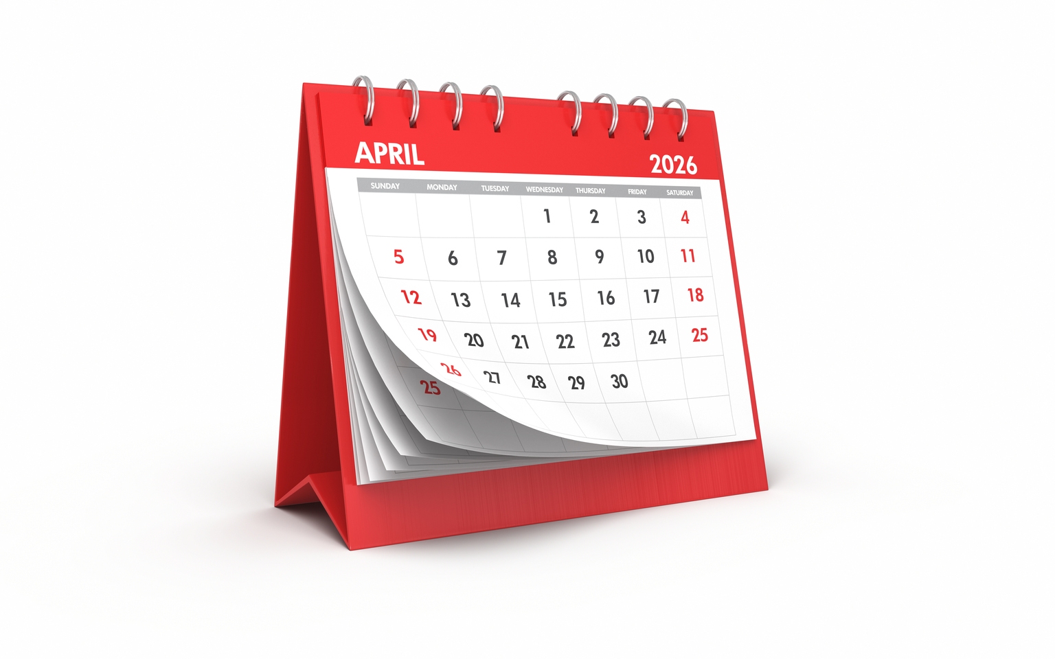 April 2026 Month-to-month