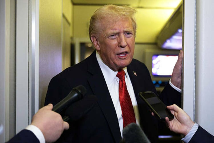 President Trump Returns To The White House