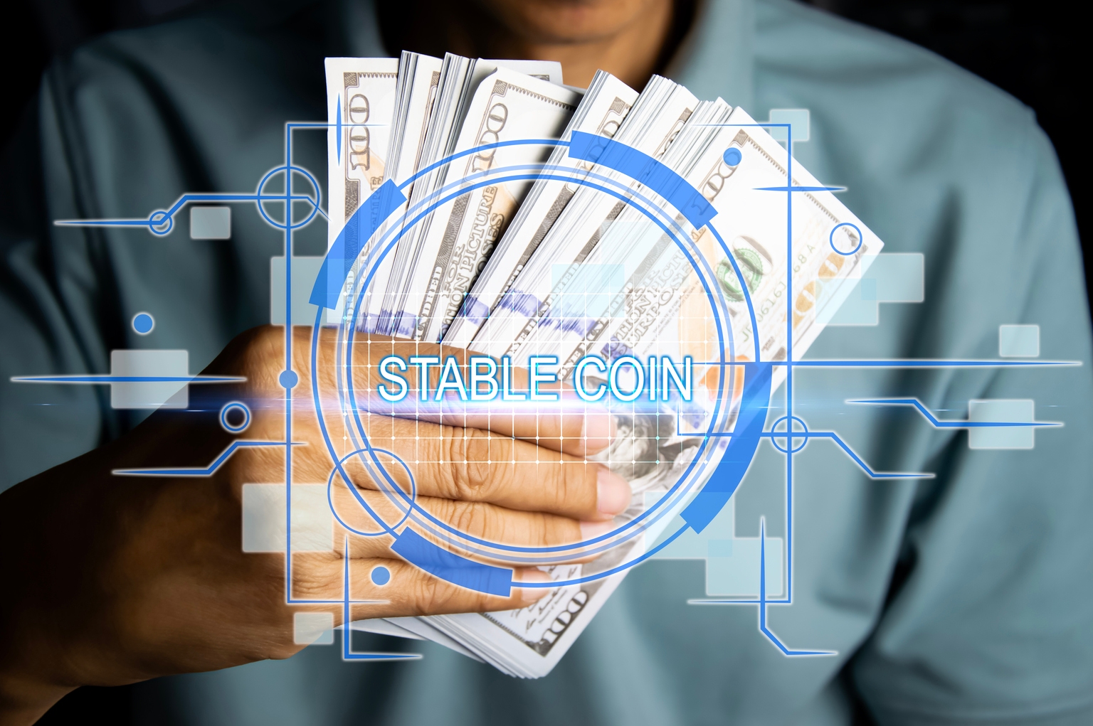 The concept of using stablecoins in the financial system