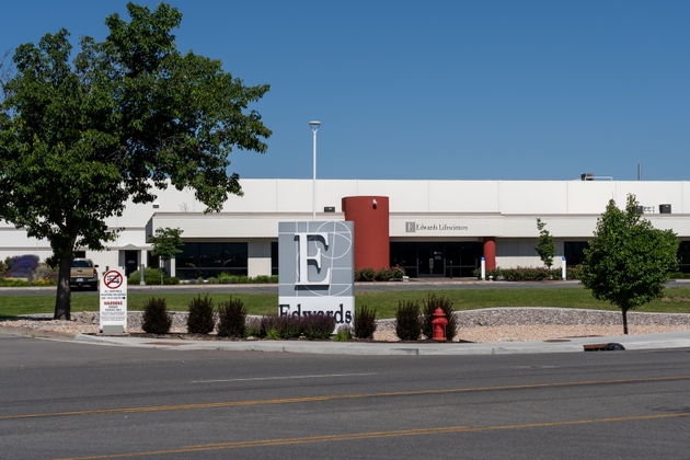 Edwards Lifesciences facility in Draper, Utah, USA.