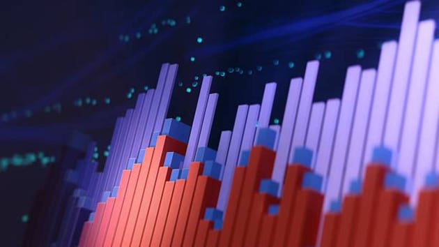 Abstract Finance Technology Concept
