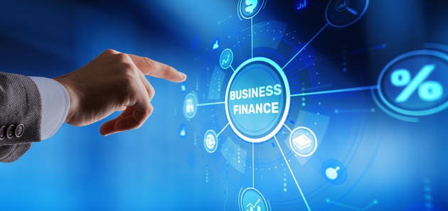 Strategic business finance planning with financial technology integration and market analysis