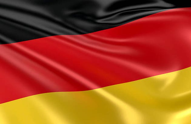 Close Up German Flag