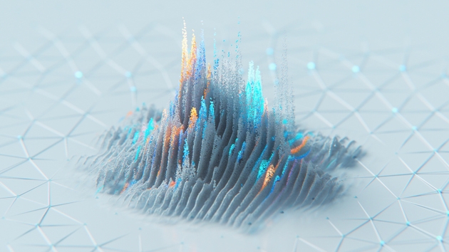 Abstract Data Pattern - Digital Analytics, Artificial Intelligence, Emerging Technologies