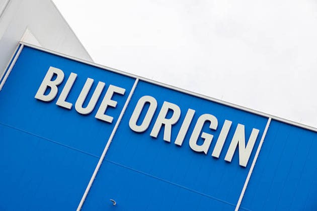 Blue Origin Rocket Factory in Merritt Island, Florida, USA