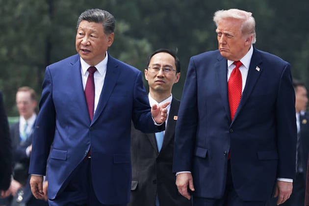 U.S. President Trump Meets With China