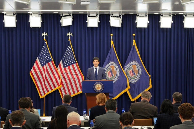Fed Chair Kevin Warsh Holds A News Conference Following The Open Market Committee Meeting