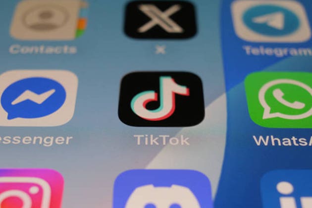 TikTok App Icon on Smartphone Screen