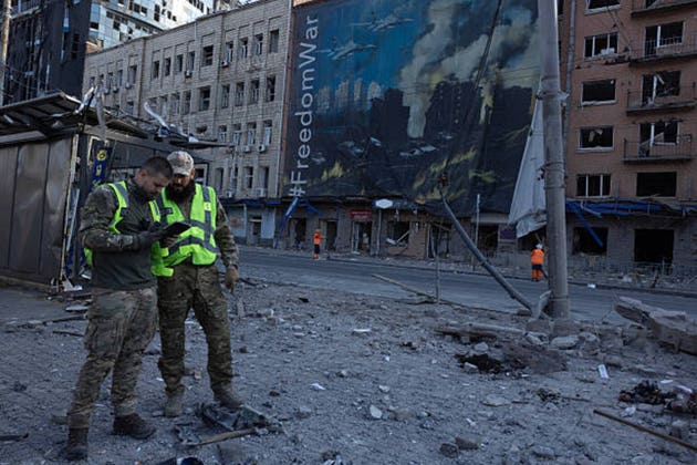 Russia Launches Major Attack On Kyiv Overnight