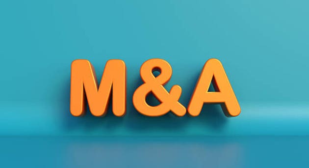 Mergers and acquisitions, financial deals, takeover.