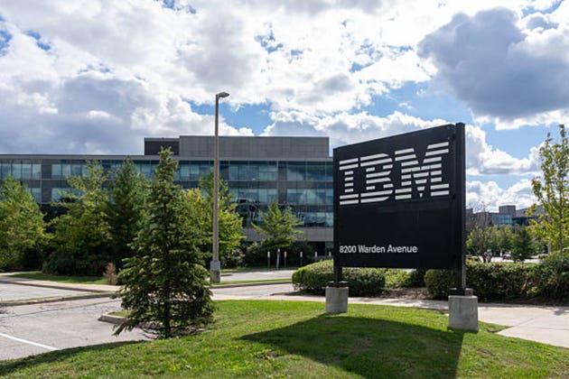 IBM Canada Headquarters on Warden Avenue in Markham, ON, Canada.