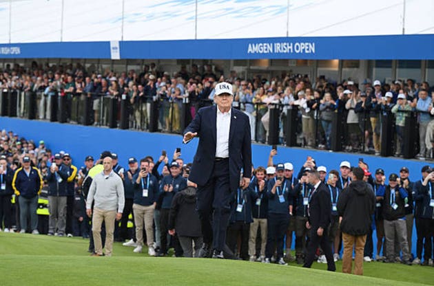 U.S. President Donald Trump Visits Ireland - Day Two Doonbeg