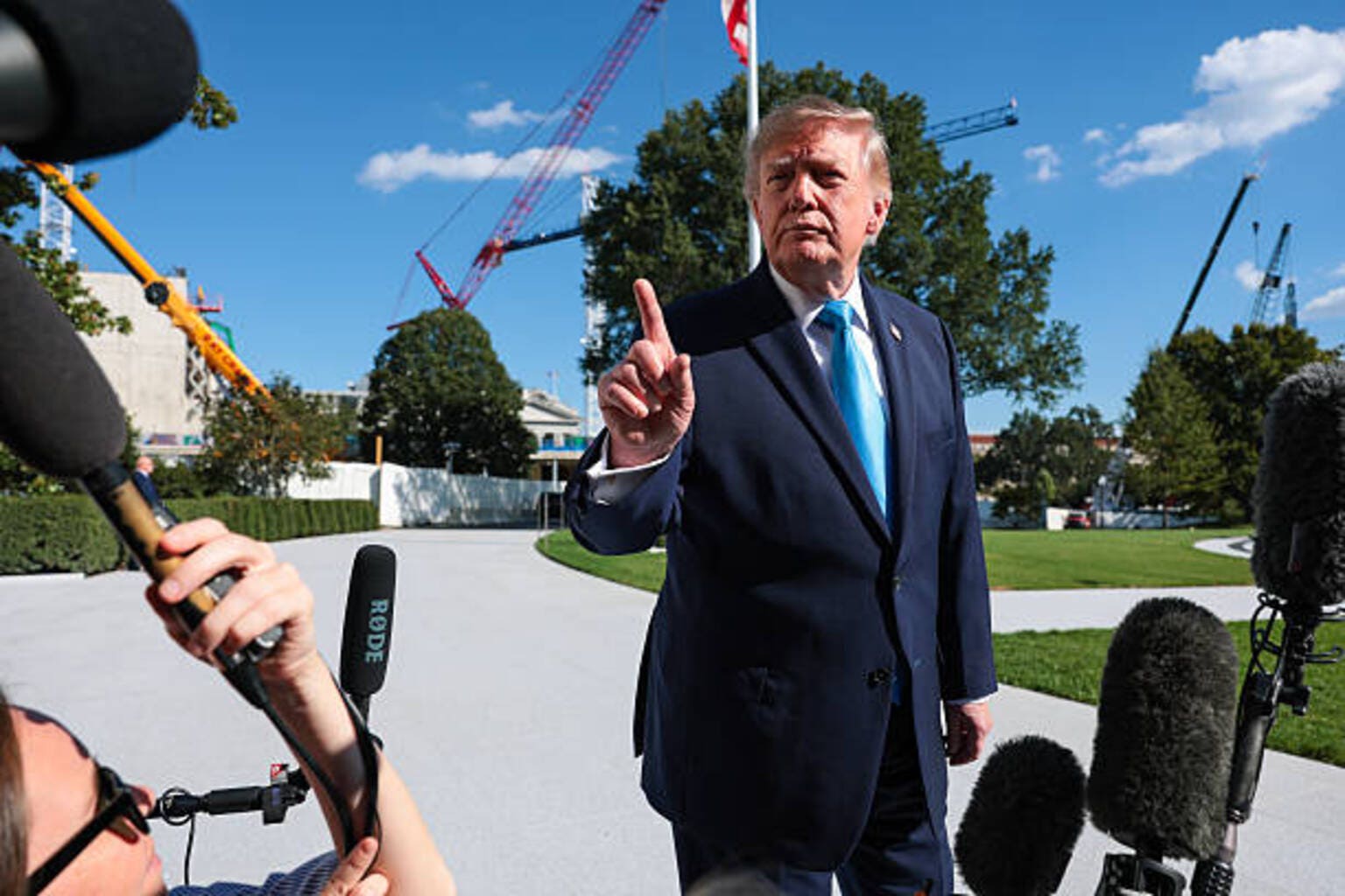 Trump says U.S. won't attack Iran before midterms, citing 'productive ...