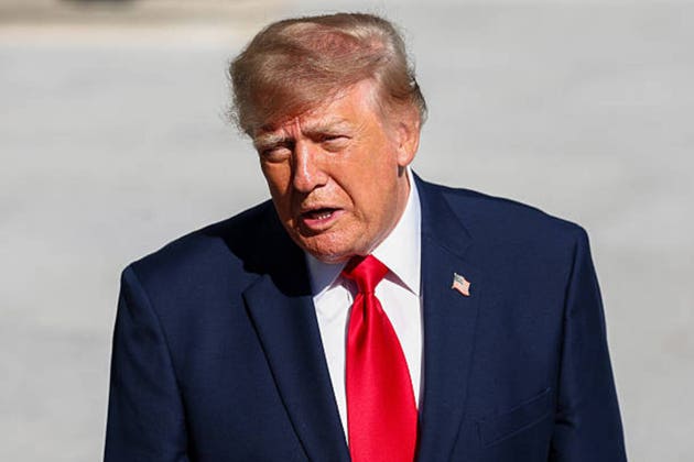 President Trump Travels To Baltimore County, Maryland