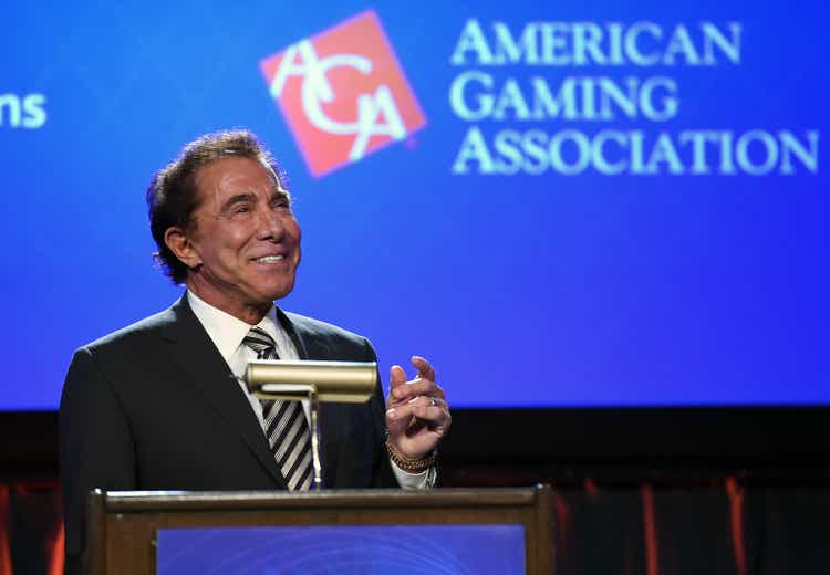 Steve Wynn Speaks At Global Gaming Expo In Las Vegas