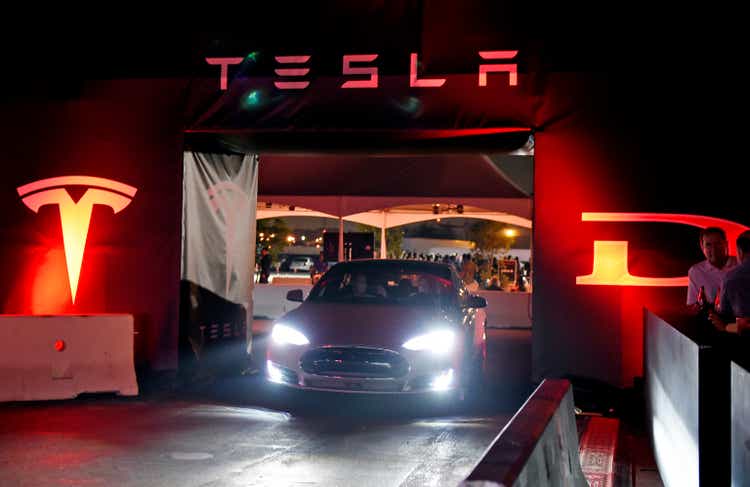 Telsa CEO Elon Musk Unveils New Vehicle