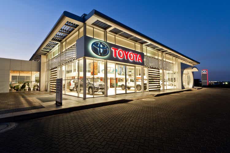 Toyota Dealerhsip in Pretoria, South Africa