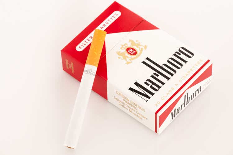 Package of Marlboro Red Label Filter Cigarettes