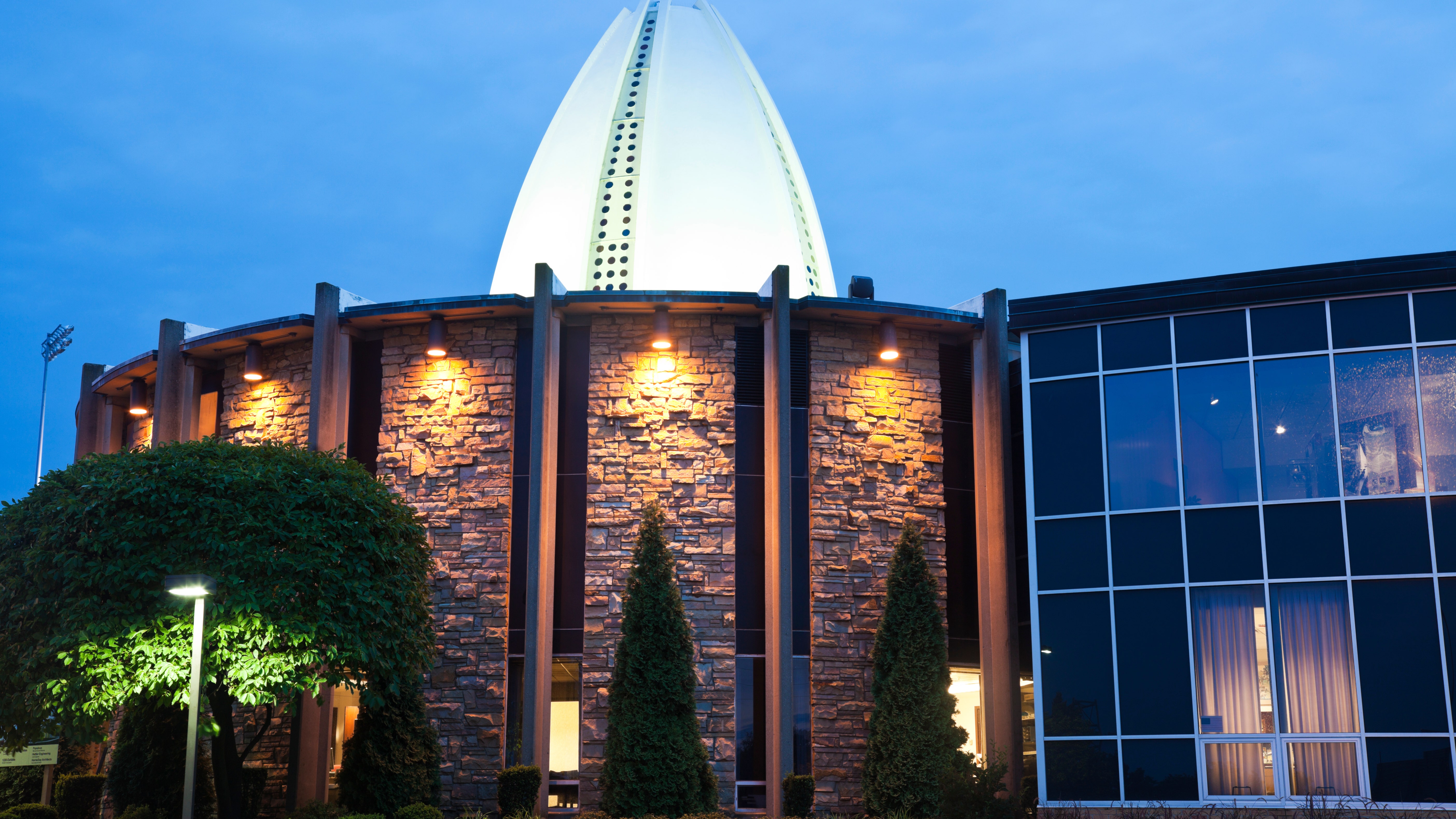 Pro Football Hall of Fame Village is more like a town