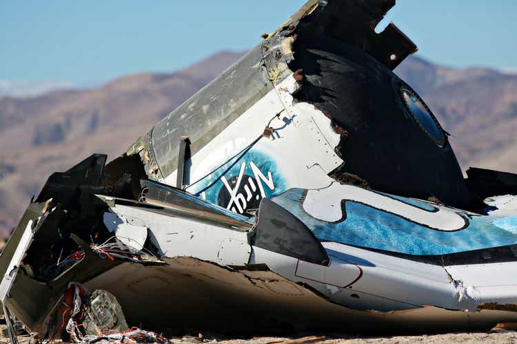 Virgin Galactic SpaceShipTwo Crashes During Test Flight In Mojave Desert