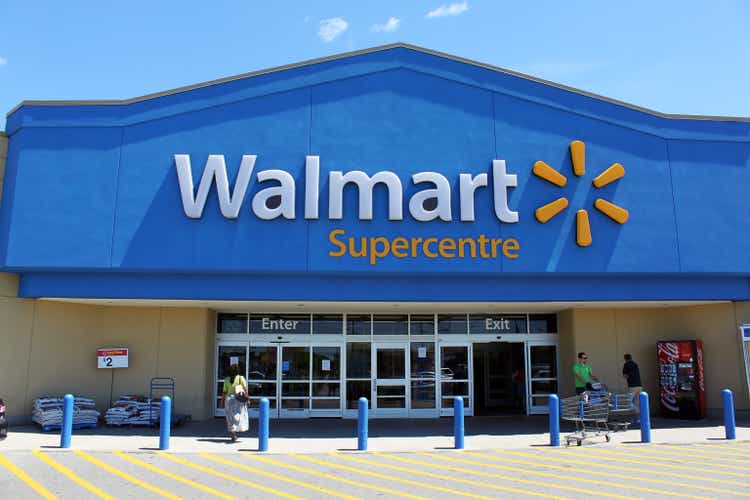 Walmart Supercentre storefront