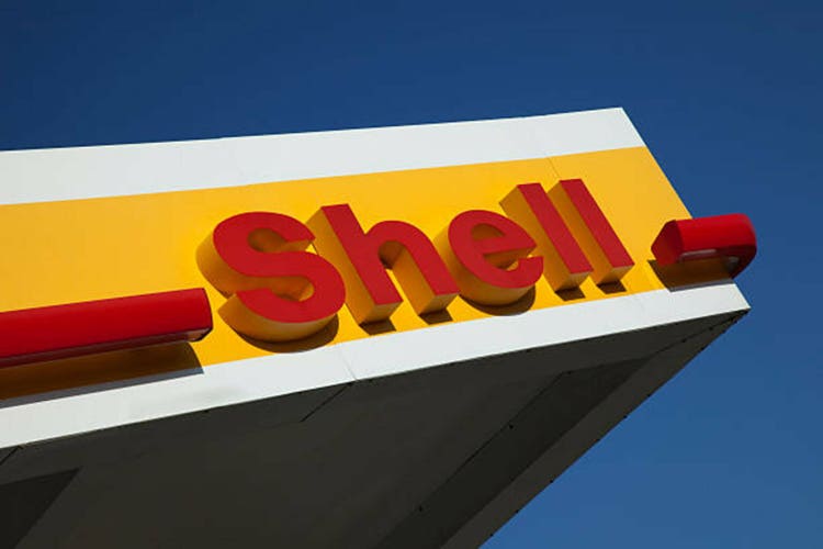 Shell Gas Station Sign