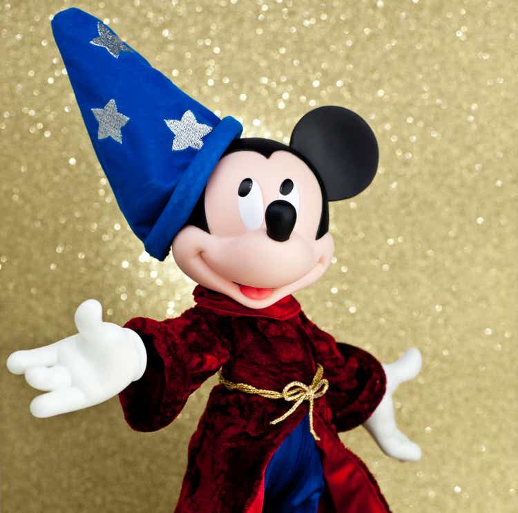 Mickey Mouse as the Sorcerer"s Apprentice