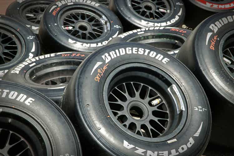 Bridgestone Potenza race tires at Grand Prix