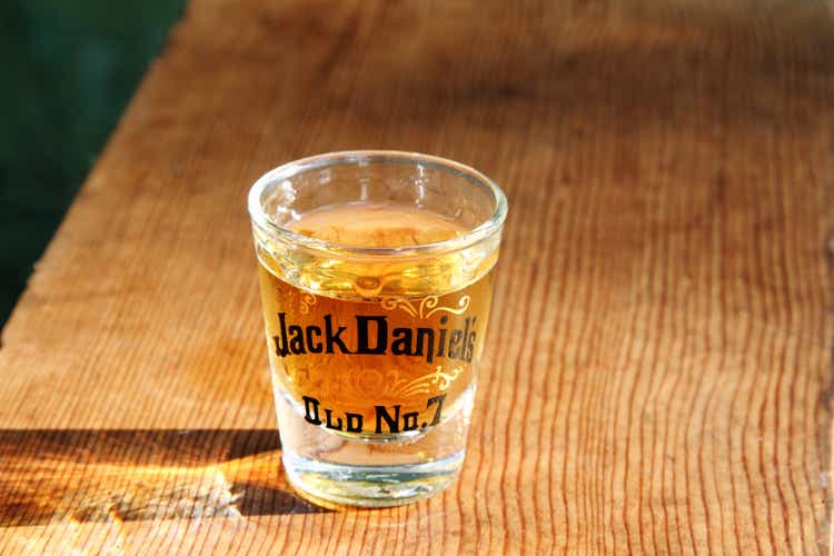 Jack Daniels alten Nr. 7 Whiskey