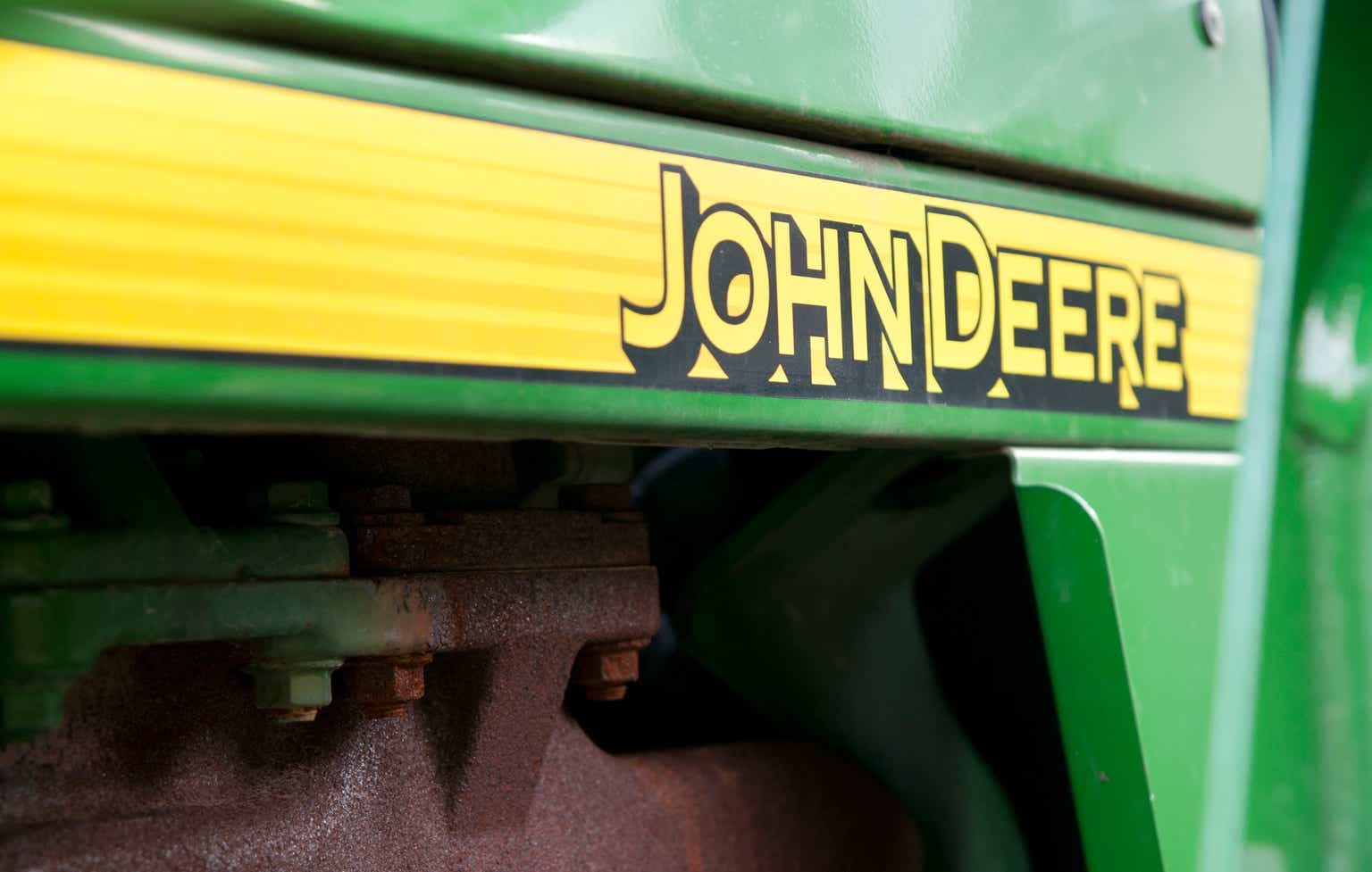 I buy a lot more because Deere delivers when it matters most