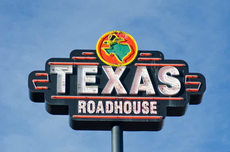 Texas Roadhouse Neon Sign