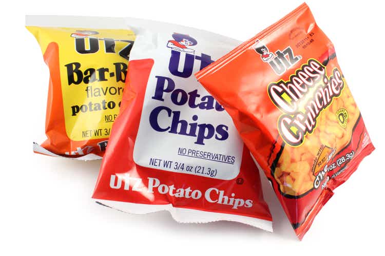 Utz Snacks | Bar-B-Q, Plain Potato Chips and Cheese Crunchies
