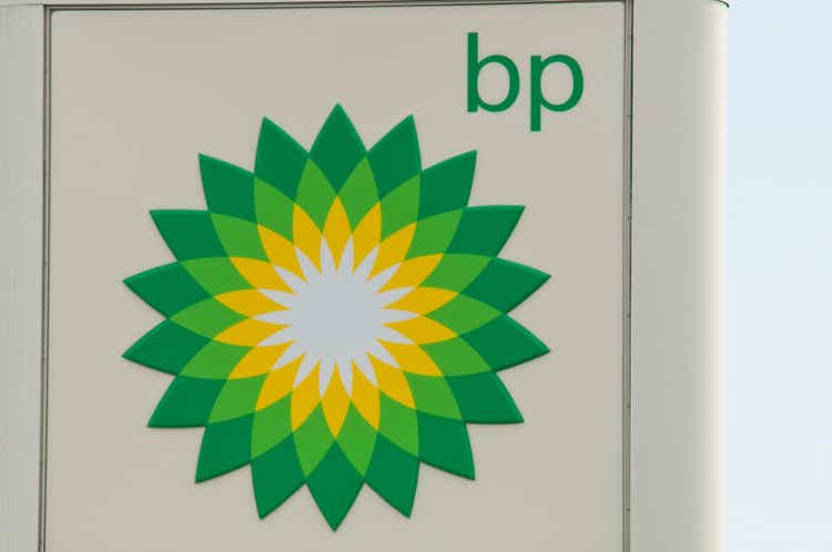 BP warns of up to  billion write-down and lower refining margins in Q2; shares fall 4%