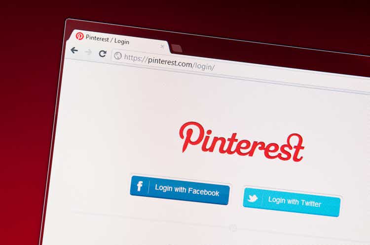 Pinterest Homepage