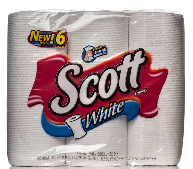 Scott White towels pack of 6 rolls