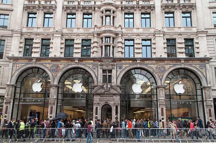 Apple store in London