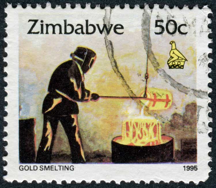 Gold Smelting Stamp