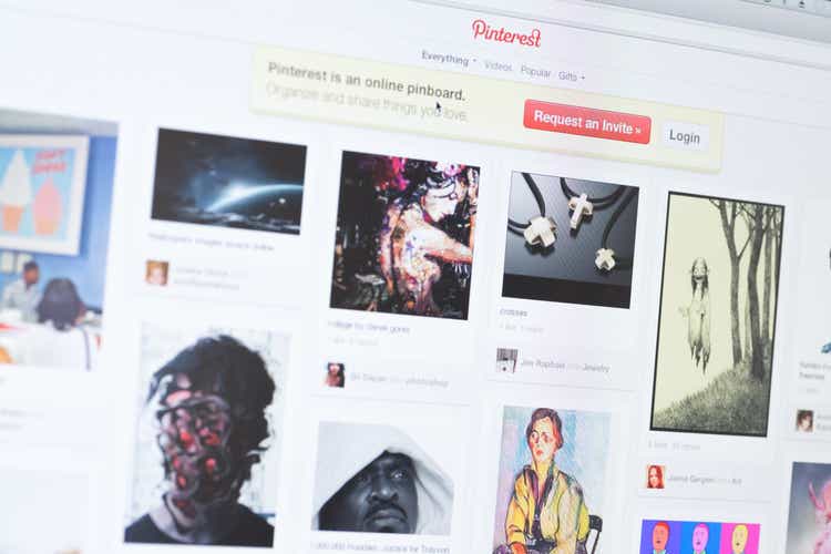 Pinterest Homepage