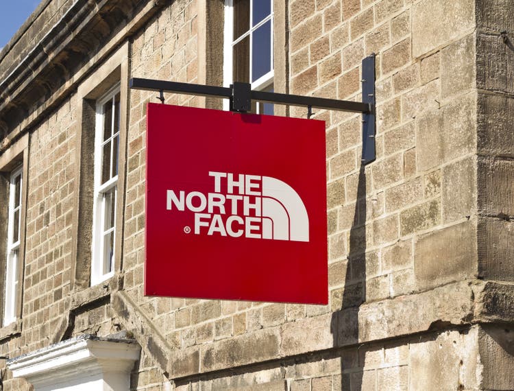 the north face logo