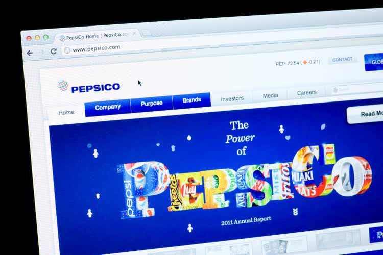 PepsiCo website