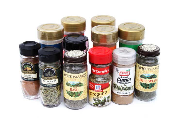Kitchen spices and herbs