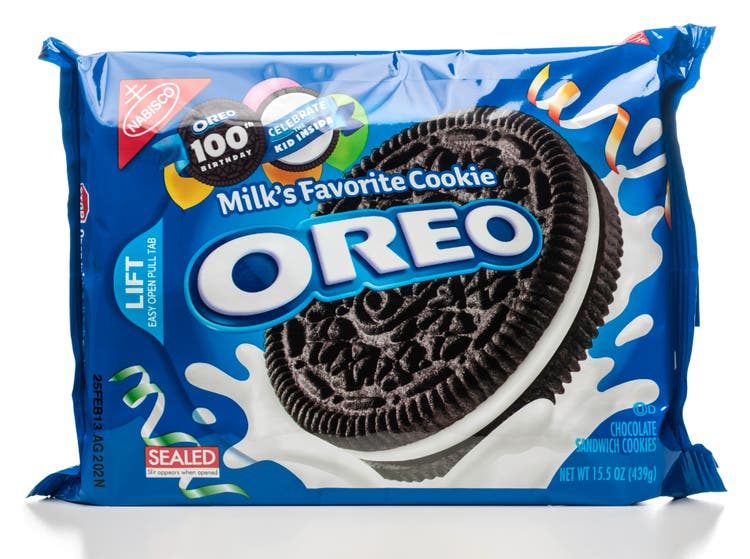 Nabisco OREO Milk"s Favorite Cookie sealed package