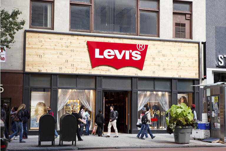 Levi"s Store on 34th Steet Manhattan