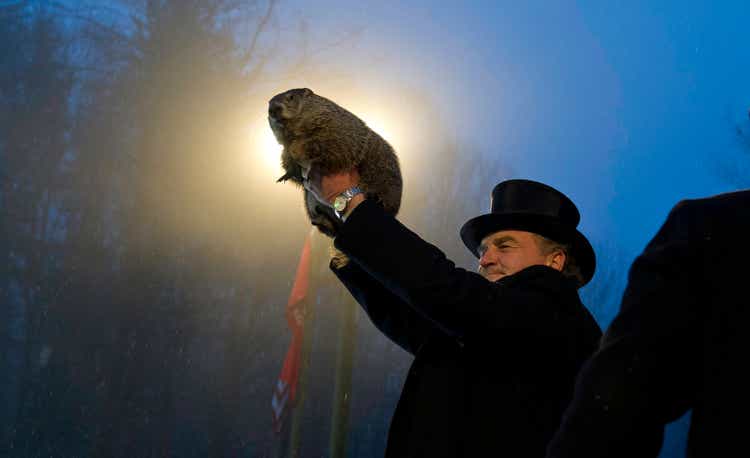 Punxsutawney Phil Makes Annual Forecast On Groundhog Day